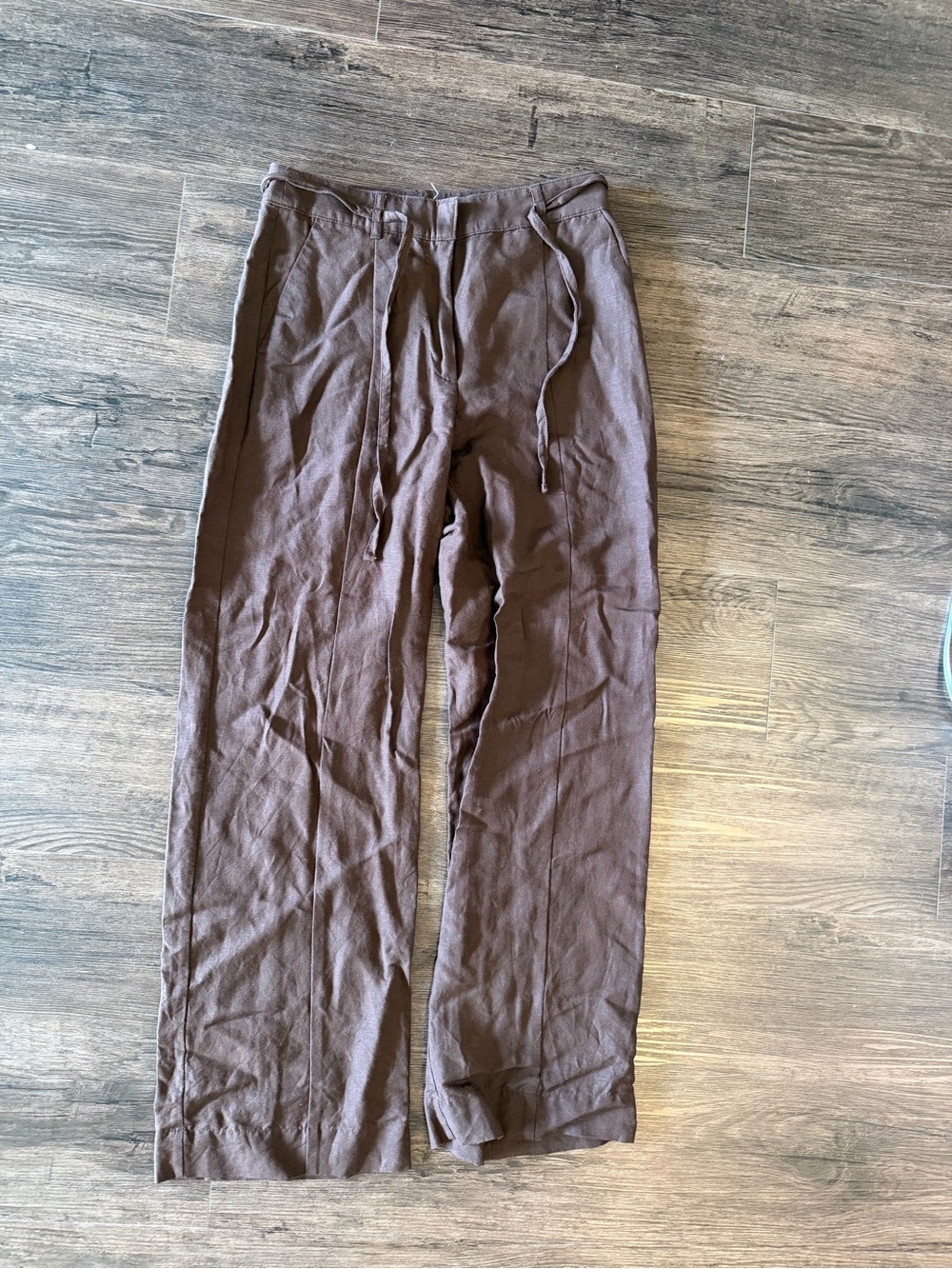 Women’s Brown Casual Drawstring Pants